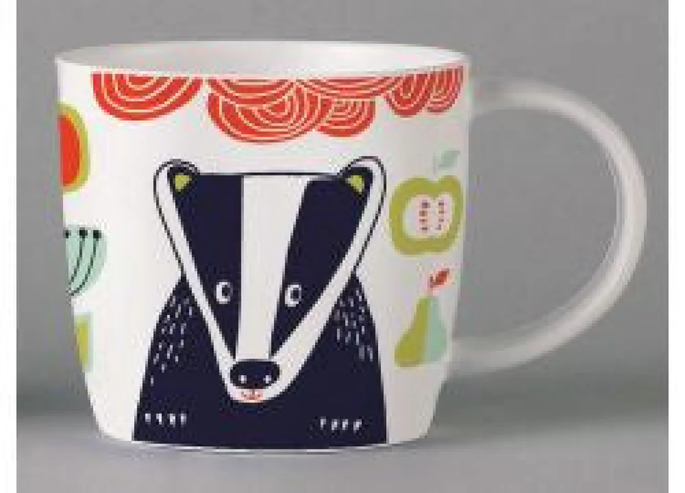 Repeat Repeat Folkland Badger Mug- Animals|Animals