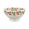 Emma Bridgewater Folk Rosehip French Bowl- Christmas|Bowls & Dishes