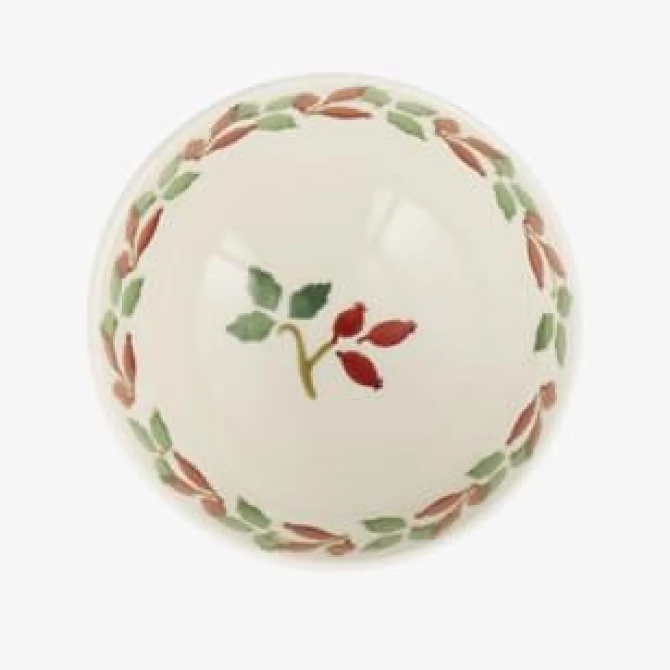Emma Bridgewater Folk Rosehip French Bowl- Christmas|Bowls & Dishes