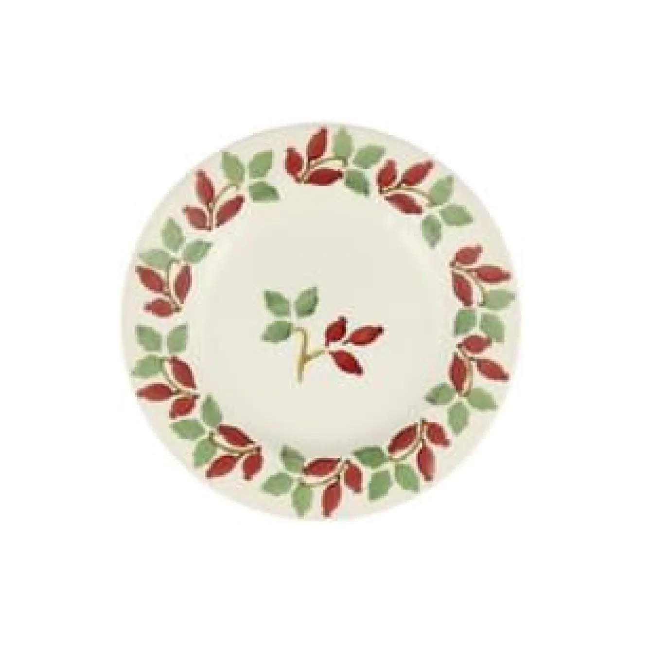 Emma Bridgewater Folk Rosehip 6 1/2 inch plate- Christmas|Plates