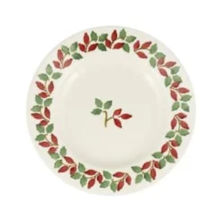 Emma Bridgewater Folk Rosehip 8 1/2 inch plate- Plates