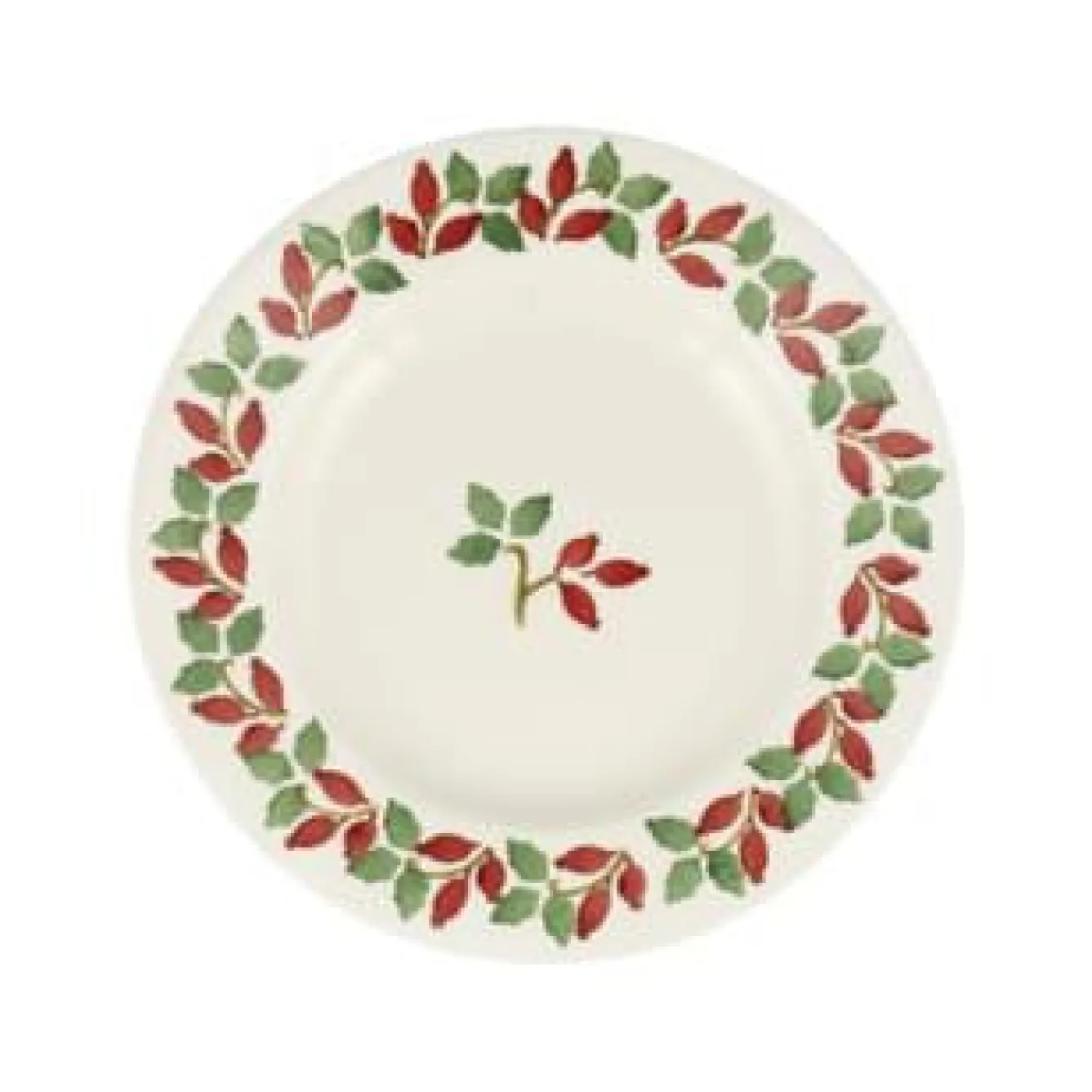 Emma Bridgewater Folk Rosehip 8 1/2 inch plate- Plates
