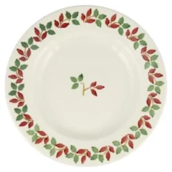 Emma Bridgewater Folk Rosehip 10 1/2 inch plate- Plates