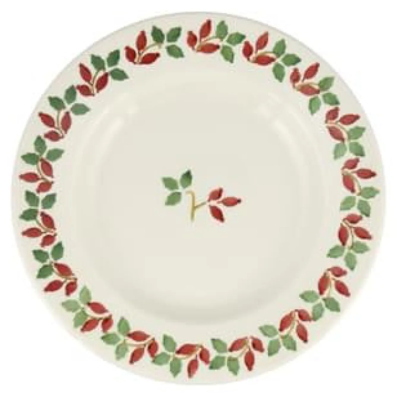Emma Bridgewater Folk Rosehip 10 1/2 inch plate- Plates