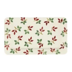 Emma Bridgewater Folk Rosehip Medium Oblong Plate- Serving Plates & Boards|Plates