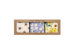 Emma Bridgewater Forget Me Not & Primrose Set 3 Square Caddies- Storage Caddies|Storage
