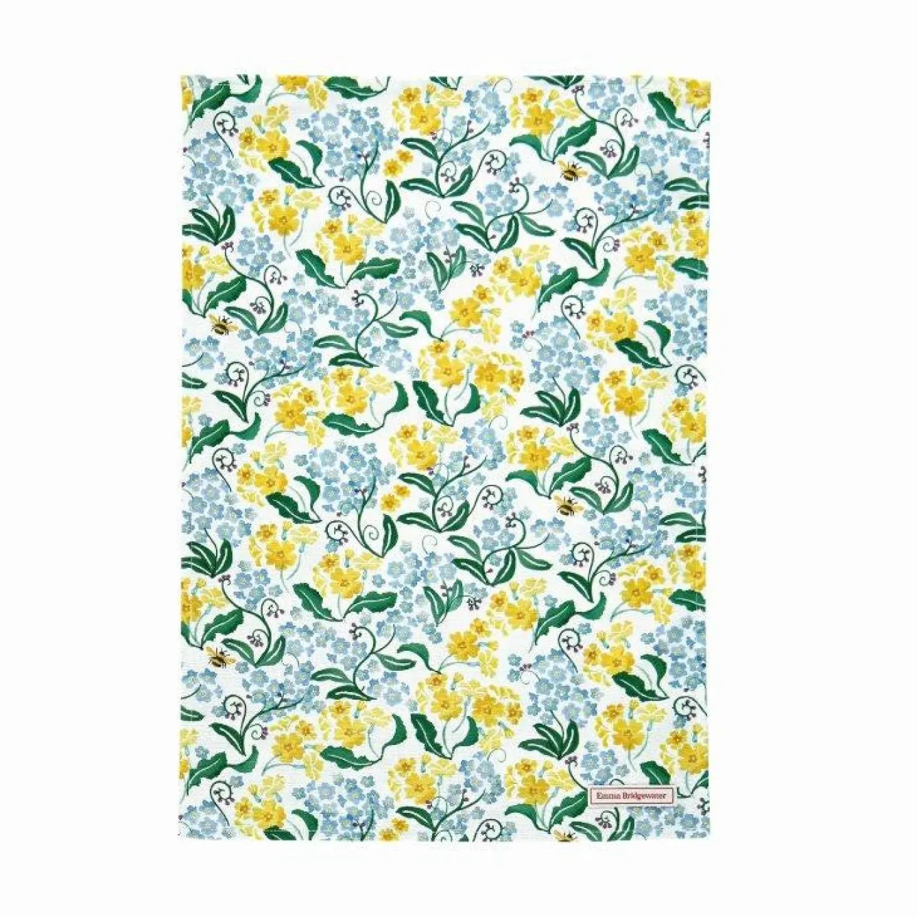 Emma Bridgewater Forget Me Not & Primrose Tea Towel- Tea|Tea Towels