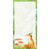 Emma Ball Fox Lined Magnetic Pad- Stationery
