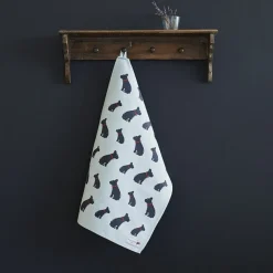 Sweet William French Bulldog Tea Towel- Tea|Tea Towels