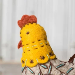 Corinne Lapierre French Hen Felt Craft Mini Kit- Crafts|Children
