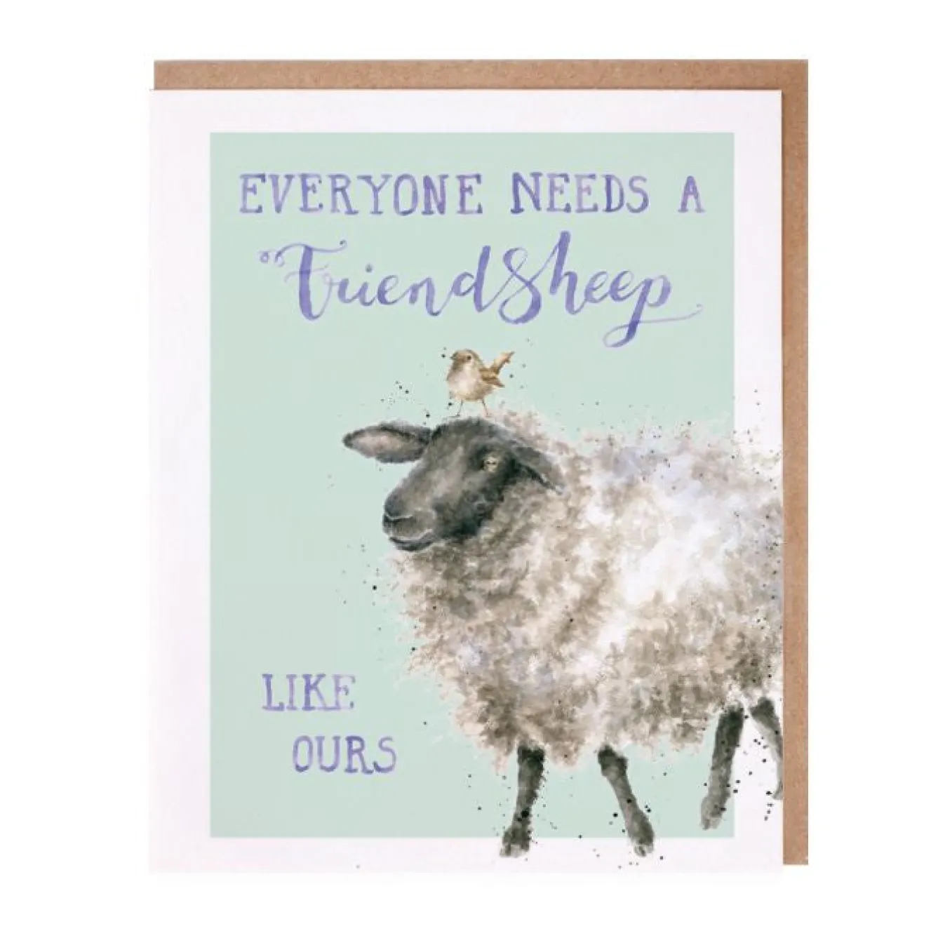 Wrendale Designs 'Friendsheep' Sheep Greetings Card- Greeting Cards