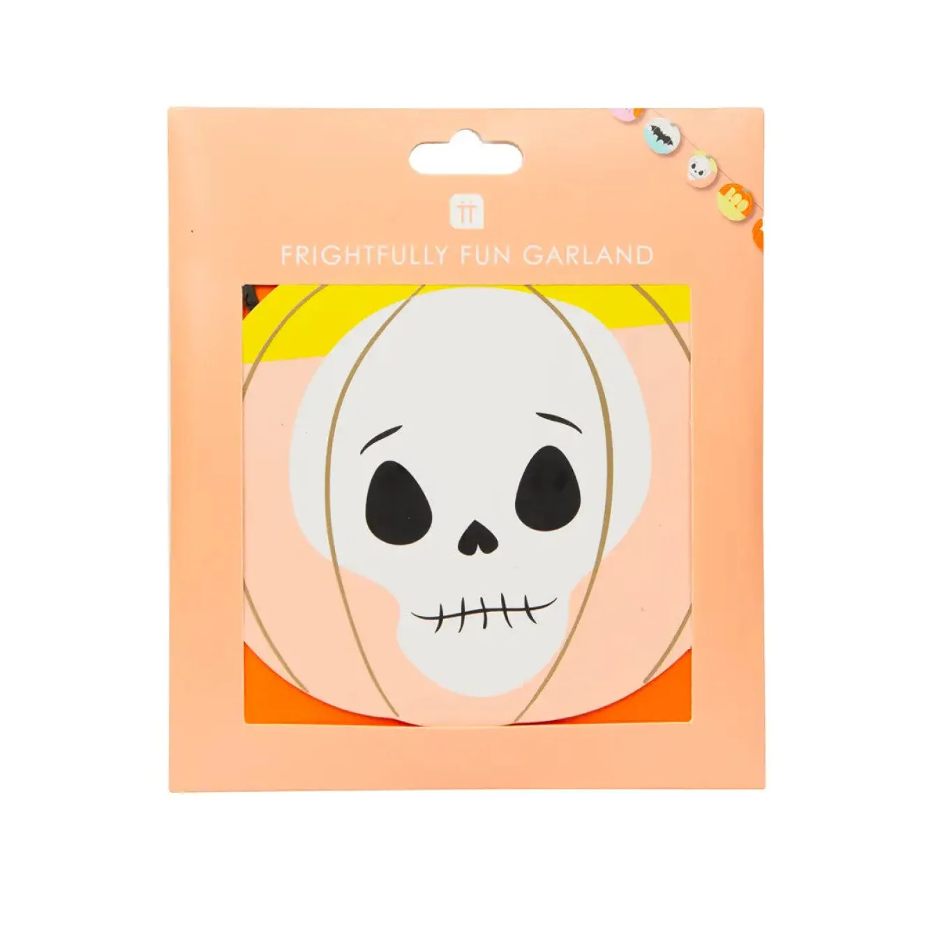 Talking Tables Frightfully Fun Halloween Garland - 10 ft- Halloween|Seasonal Decor