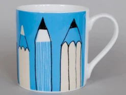 Repeat Repeat Gallery Pencils Mug- Whimsical