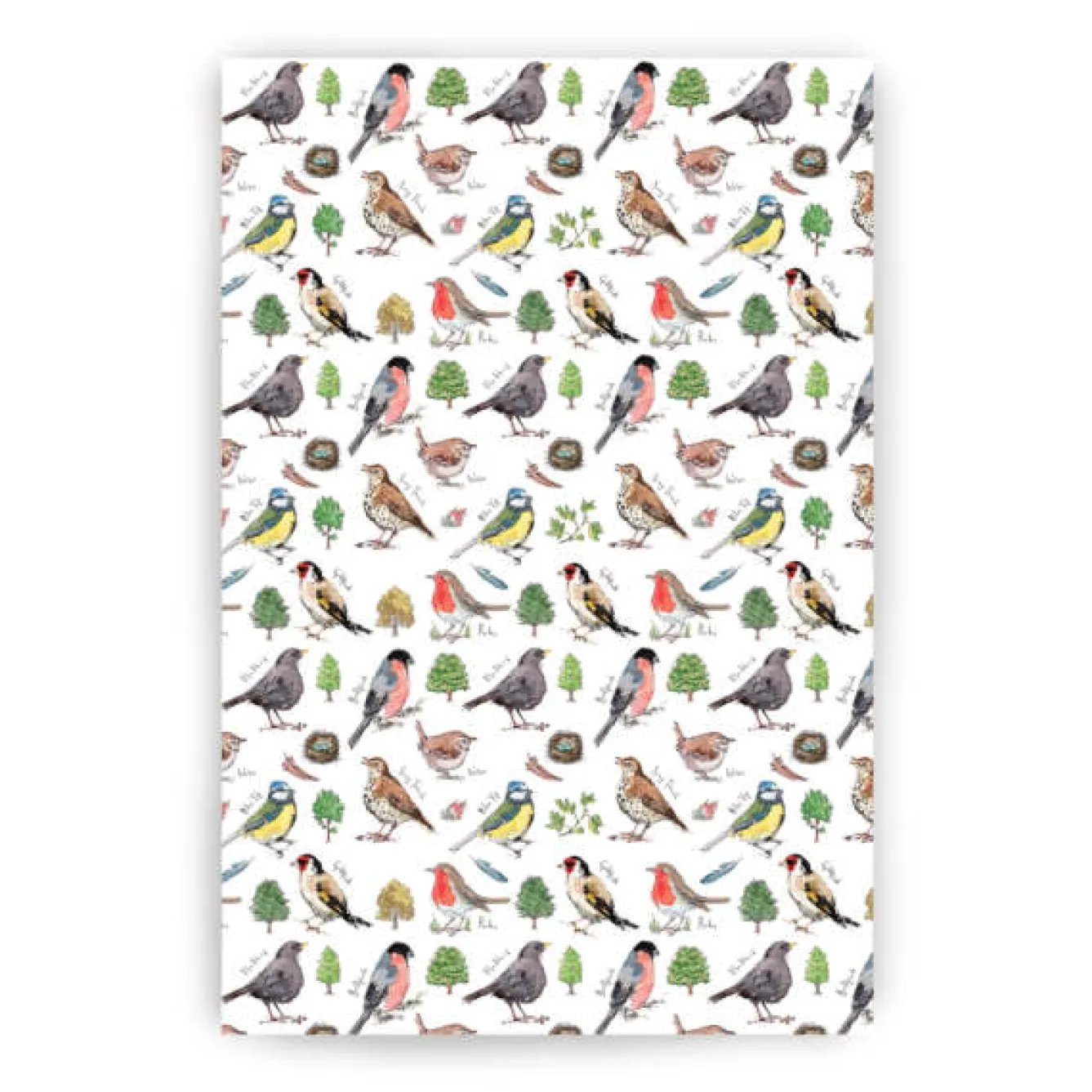 Samuel Lamont Garden Birdsong Tea Towel- Gardening|Tea
