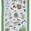 Ulster Weavers Garden Birds With Border Tea Towel- Gardening|Tea
