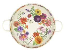 Emma Bridgewater Garden Flowers Large Handled Tray- Trays|Trays