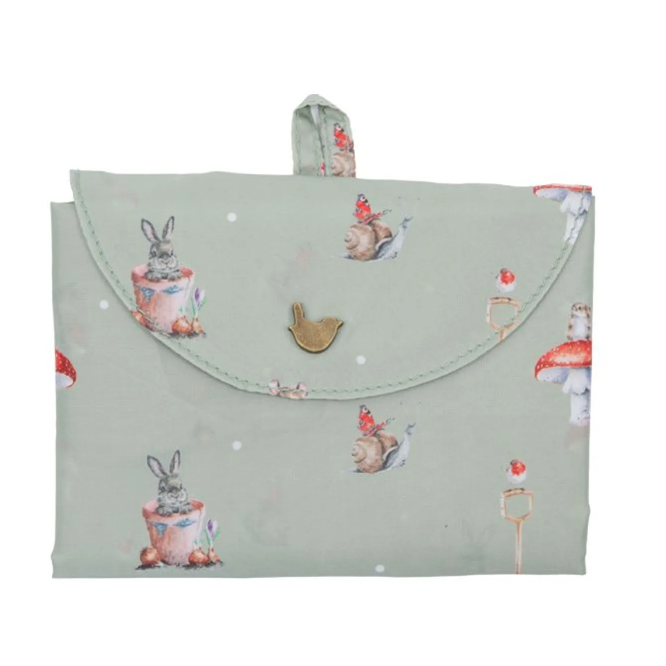 Wrendale Designs 'Garden Friends' Foldable Lightweight Shopping Bag- Bags