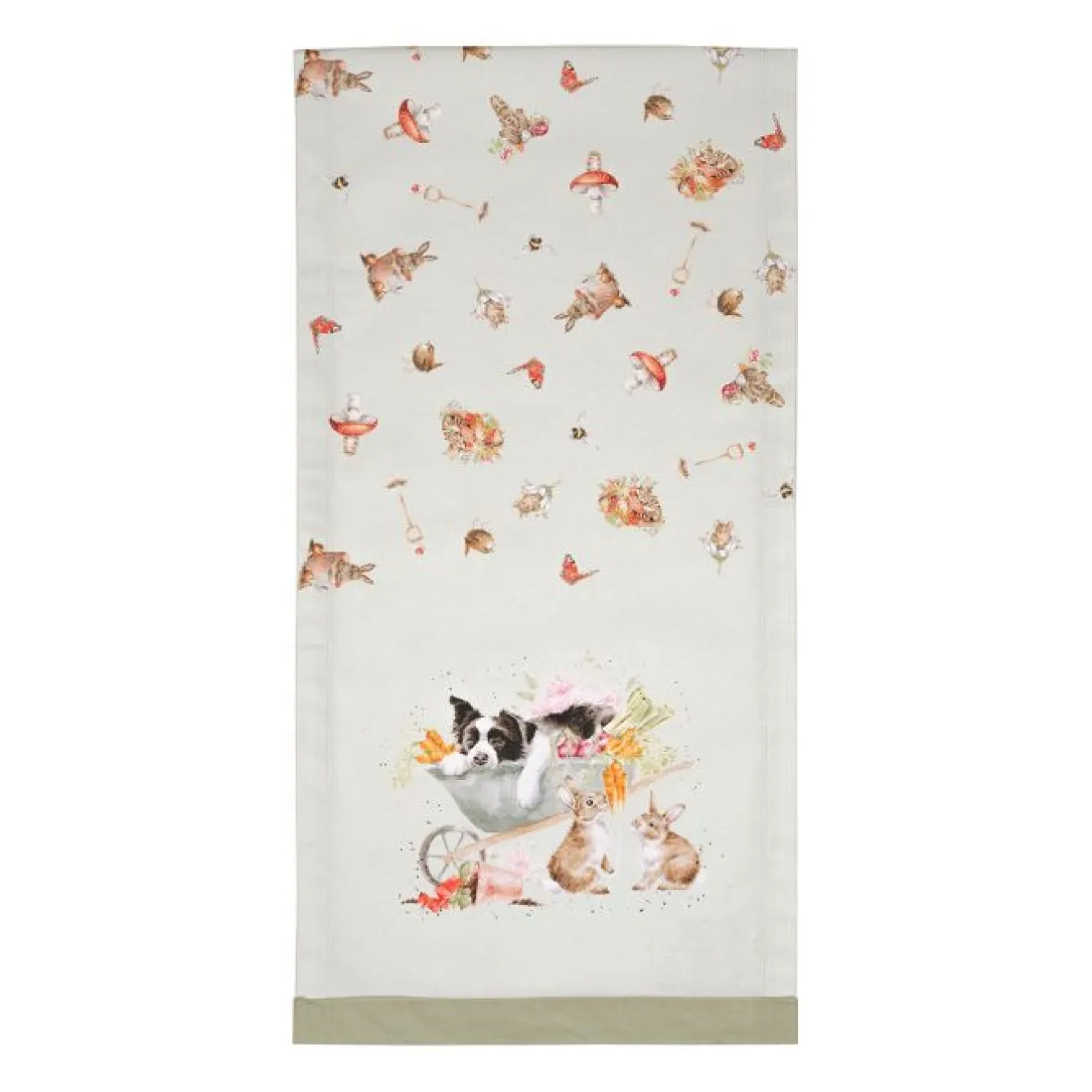 Wrendale Designs 'Garden Friends' Garden Animals Table Runner- Table Runners