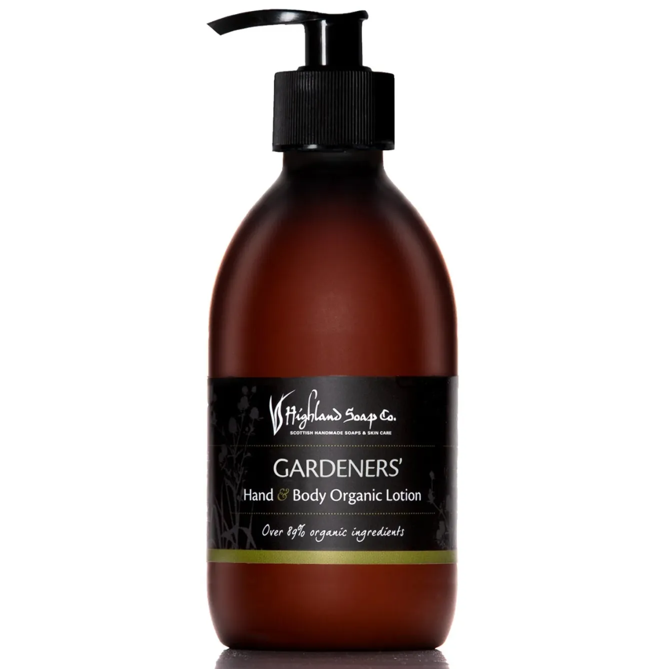 The Highland Soap Company Gardners' Hand & Body Organic Lotion 300ml- Soaps & Lotions