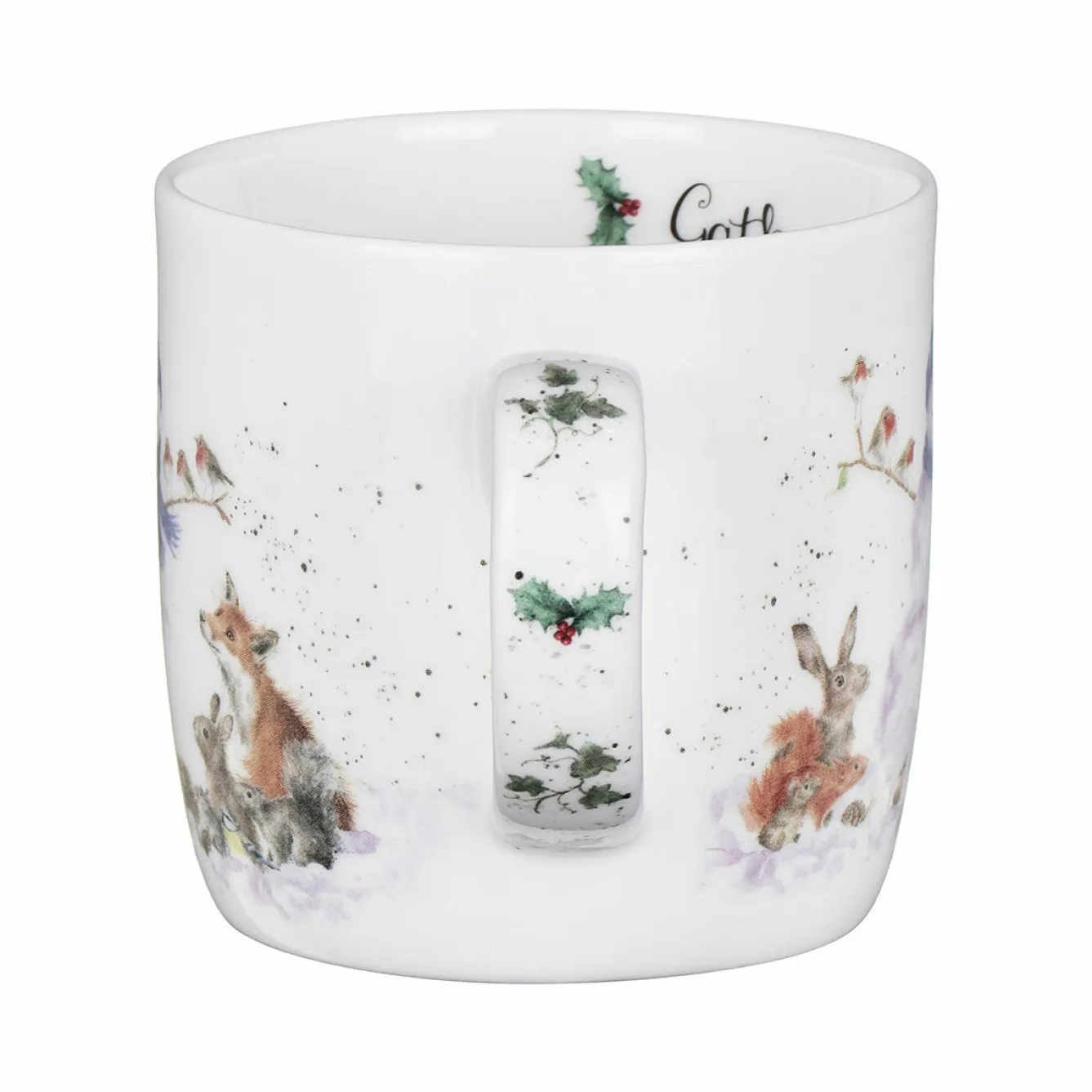 Wrendale Designs 'Gathered All Around' Small Bone China Mug (11oz)- Animals|Animals
