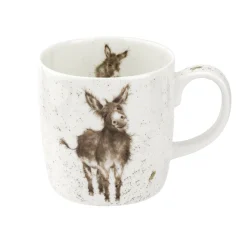 Wrendale Designs 'Gentle Jack' Donkey Bone China Mug- Animals|Animals