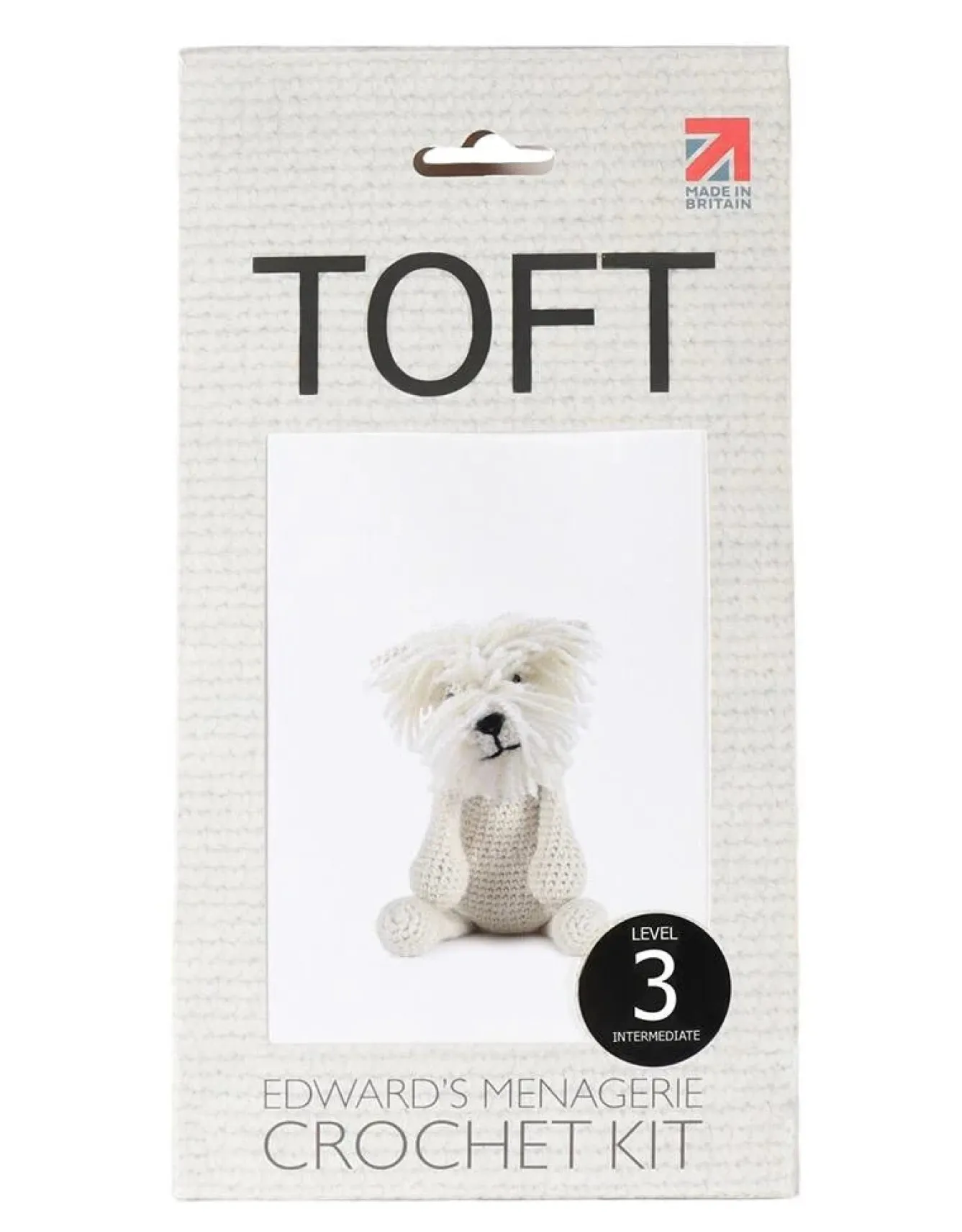 Toft Crafts Geoff the Westie Crochet Kit- Crafts