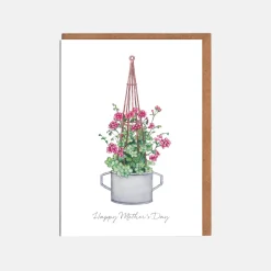 Lottie Murphy 'Geranium' Happy Mother's Day Card- Mother's Day|Mother's Day