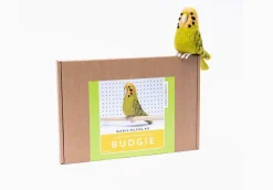 Bergin & Bath Gertrude the Green Budgie Needle Felting Kit- Crafts