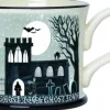 Moorland Pottery Ghost Town Mug by- Halloween