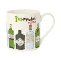 Mclaggan Smith Gindependent Woman Bone China Mug- Tea|Whimsical
