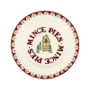 Emma Bridgewater Gingerbread Mince Pies 8 1/2 inch Plate- Plates