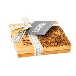 Selbrae Gin is My Tonic Oak Coasters - Set of 2- Father's Day|Tea