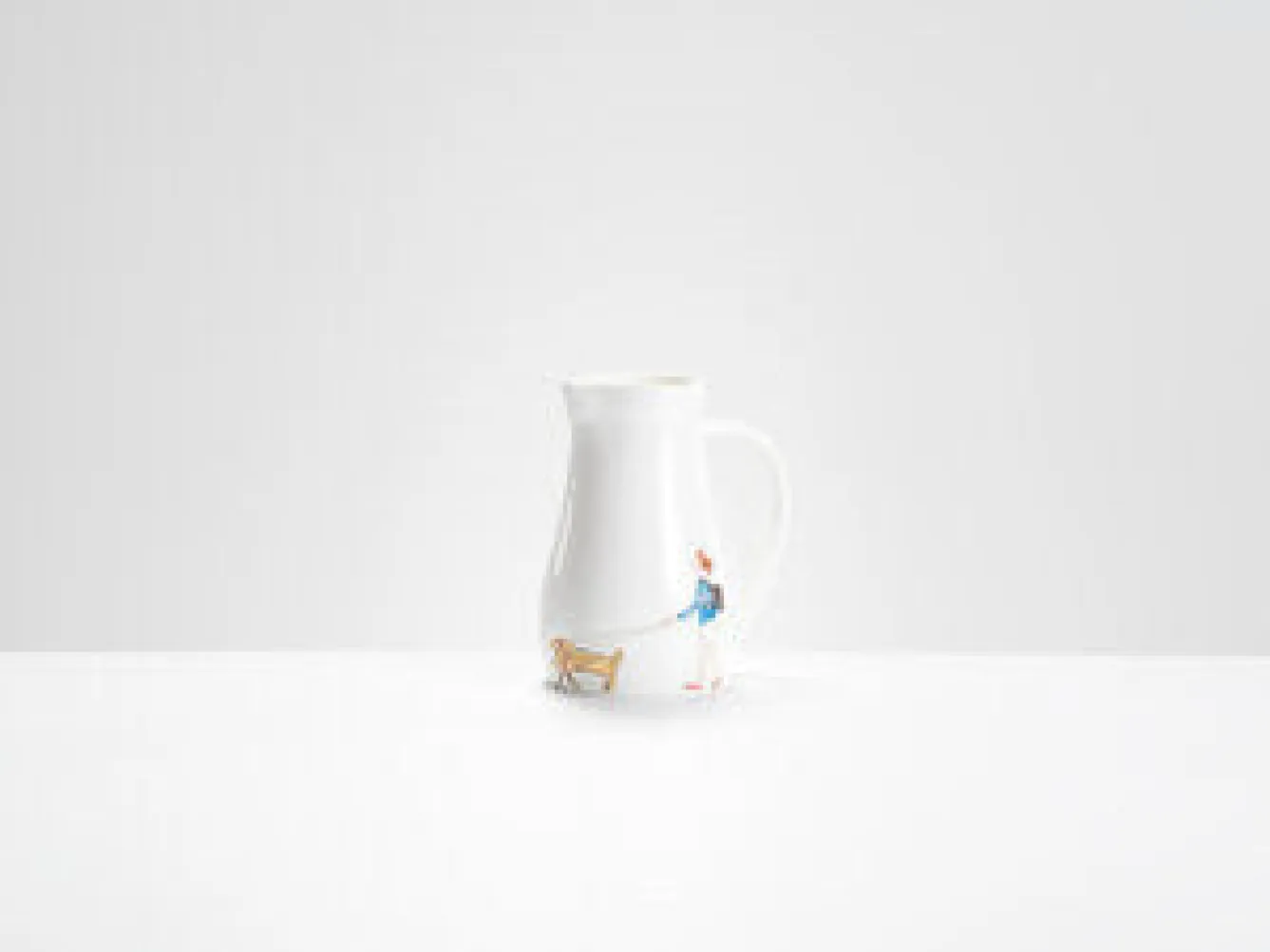 Helen Beard Girl and Two Dogs Jug- Jugs