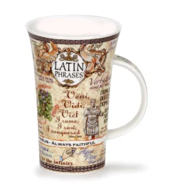 Dunoon Glencoe Latin Phrases Mug- Tea|Informative