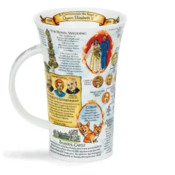 Dunoon Glencoe Life & Reign of Queen Elizabeth II Mug- Royal|Tea