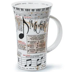 Dunoon Glencoe Music Mug- Tea|Informative