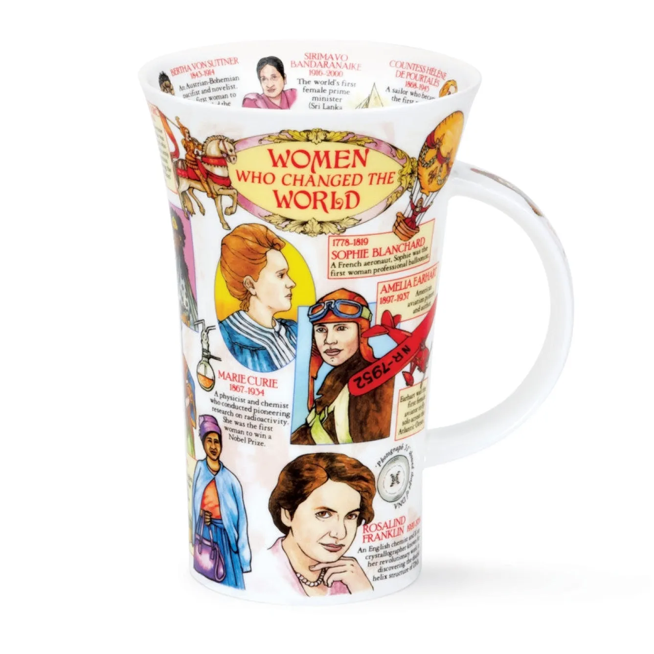Dunoon Glencoe Women Who Changed the World Mug- Tea|Whimsical