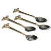 Selbrae Gold Bee Spoons Set of 4- Tea