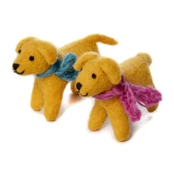 Amica Felt Golden Labrador Toy- Children