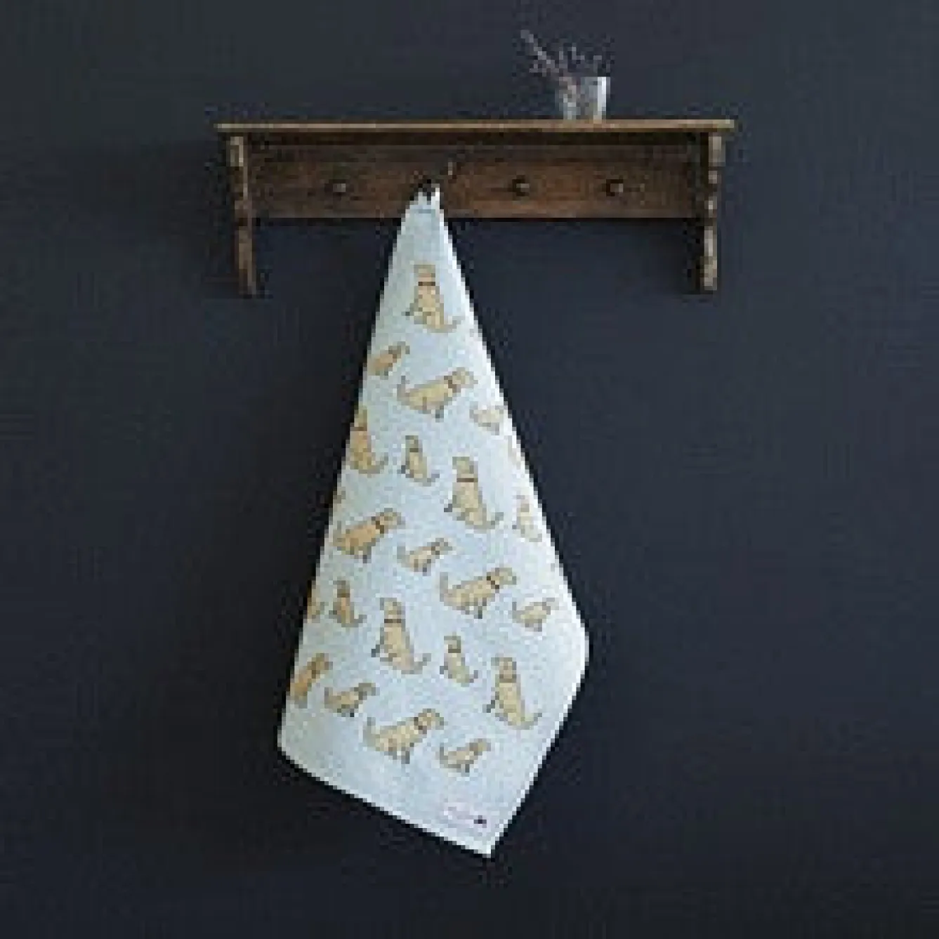 Sweet William Golden Retriever Tea Towel- Tea|Tea Towels