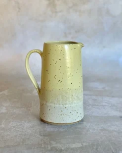 Emily Doran Pottery Golden Sand Large Jug- Vases|Jugs