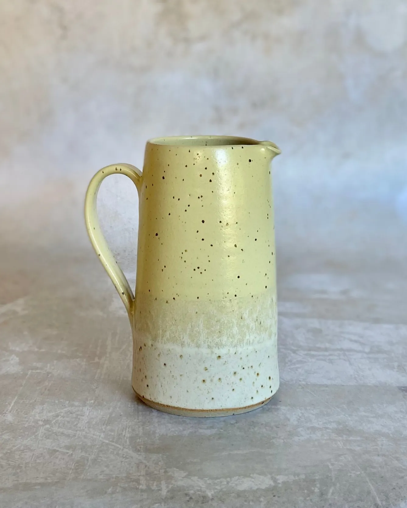 Emily Doran Pottery Golden Sand Large Jug- Vases|Jugs