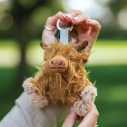 Wrendale Designs 'Gordon'  Plush Character Keyring- Plush & Felt Animals