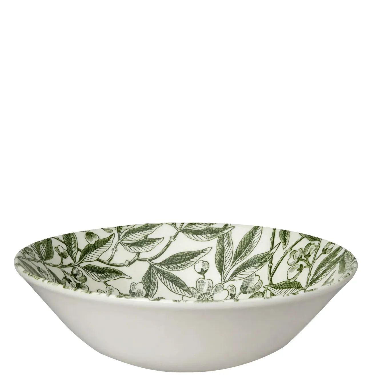 Burleigh Green Prunus Cereal Bowl- Bowls & Dishes