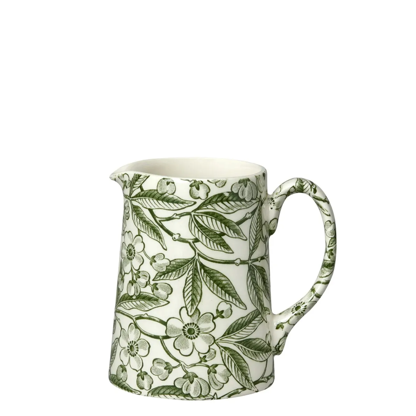 Burleigh Green Prunus Small Tankard Jug- Jugs