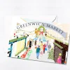 Njeri Illustrated Greenwich Market Christmas Card- Christmas Cards|Greeting Cards