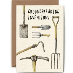 Bewilderbeest Groundbreaking Inventions Greetings Card- Greeting Cards