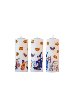 Alison Gardiner Halloween Mini Pillar Candle- Halloween|Seasonal Decor