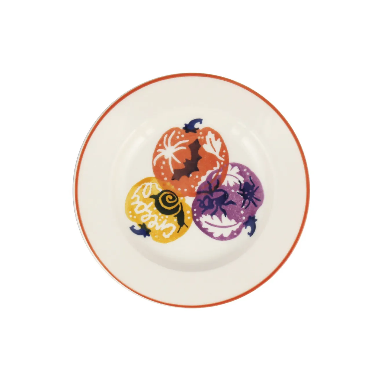 Emma Bridgewater Halloween Pumpkins 6 1/2 inch Plate- Halloween|Plates