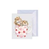 Wrendale Designs 'Hamfuls of Love' Hamster Gift Enclosure Card- Greeting Cards